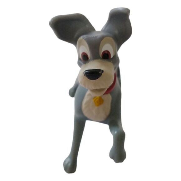 Disney Lady And The Tramp Dog Figure Toy McDonalds Cake Topper 50th Anniversary - Picture 8 of 15